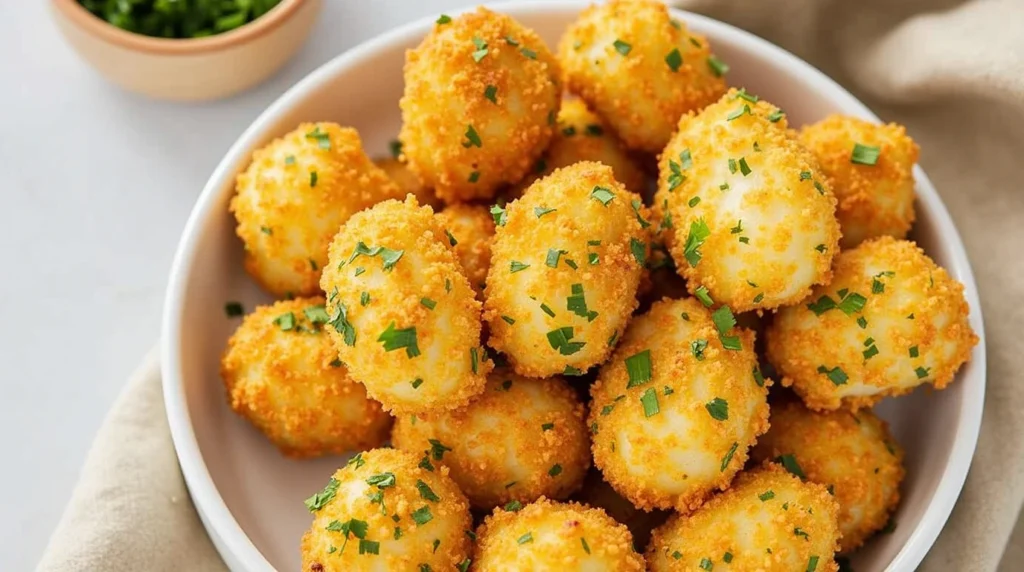 Cheesy Cauliflower Tots