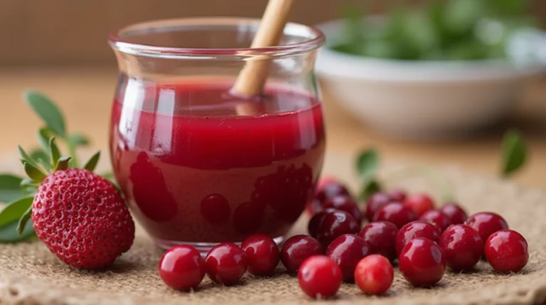 cranberry juice detox drink