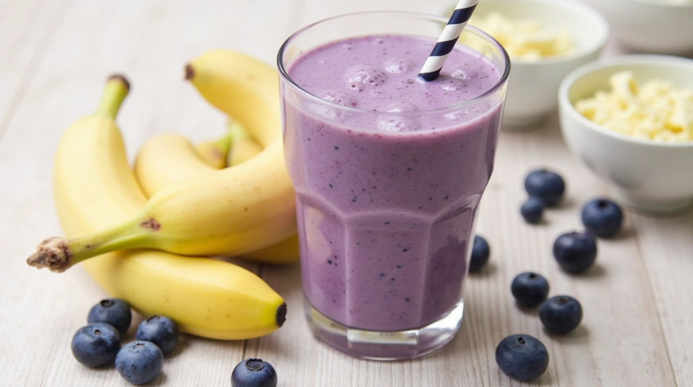 blueberry banana smoothie