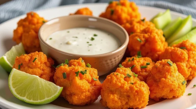 Buffalo Cauliflower Bites