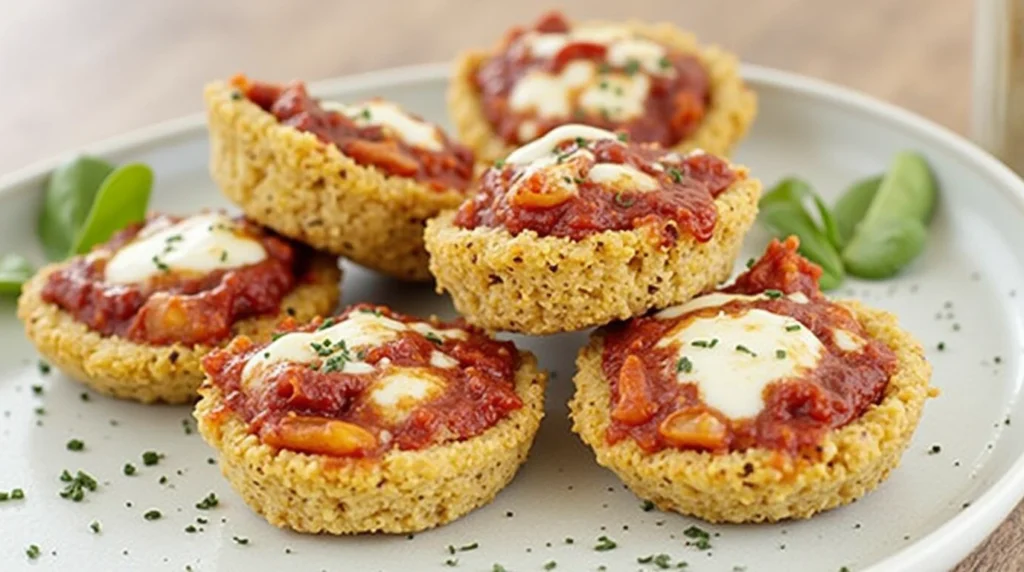 Quinoa Pizza Bites